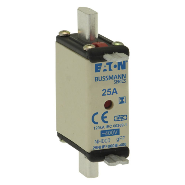 25amp 400v ac gff 000 nh fuse 