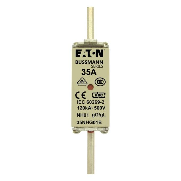 Nh fuse 35a 500v gg/gl size 01 