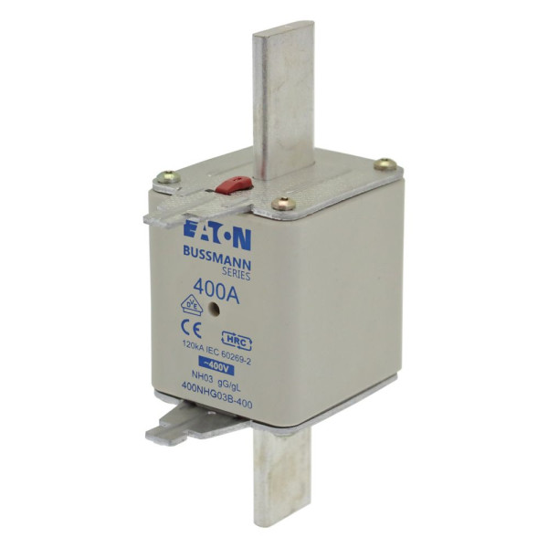 Nh fuse 400a 400v gg/gl size 03 