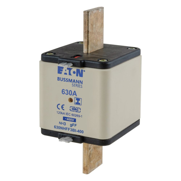 Eaton 630amp 400v ac gff 3 nh fuse 