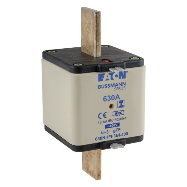 Eaton 630amp 400v ac gff 3 nh fuse 