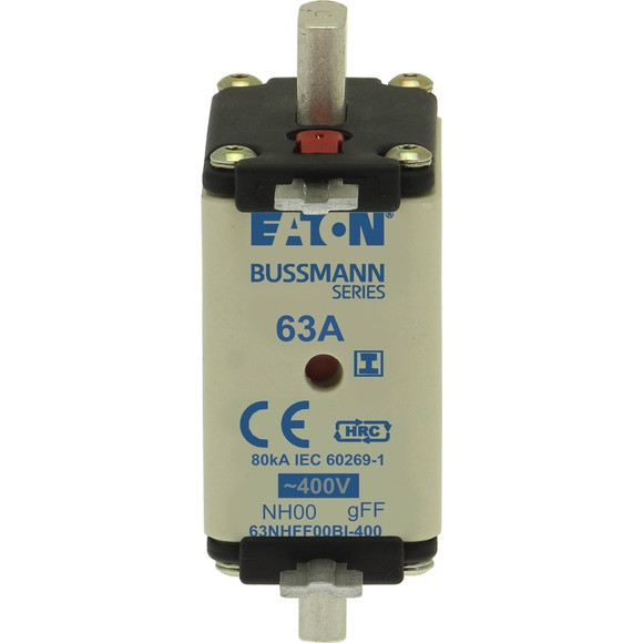 Eaton 63amp 400v ac gff 00 nh fuse 