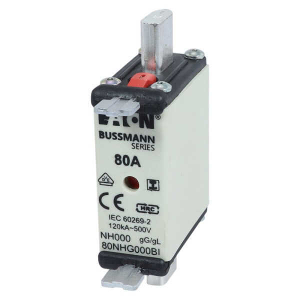 Nh fuse 80 500v gl/gg size 000 