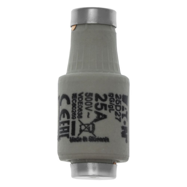 Fuse-d2 25a t gl/gg 500vac e27 