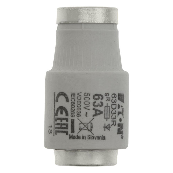 Fuse-d2 63a f gr 500vac e33 