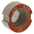 Gauge piece d3 63a 500v for e33 