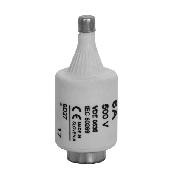 Fuse-d2 6a t gl/gg 500vac e27 