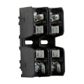 Midget fuse block w/ screw & qc - 2 pole 