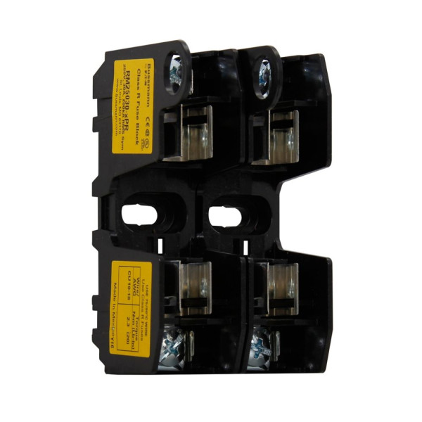 Fuse block, class h, 250v 30a, 3 pole 