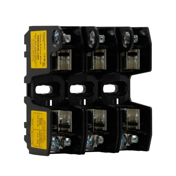 Fuse block, class r, 250v 30a, 3 pole 