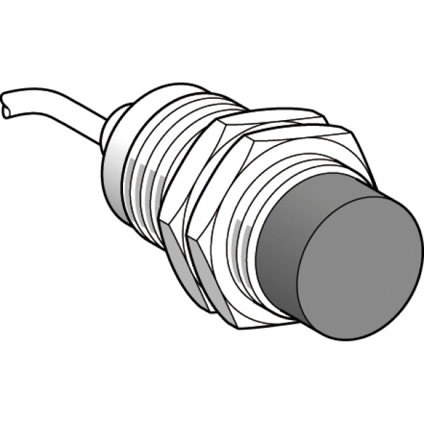 Detecteur inductif cylindriq m30 12 24v dc pnp nc 3fils noyable cable 2m