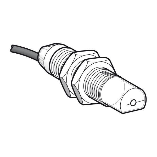 Osisense xub - détecteur photoélectrique - réflex pol. - sn 2m -f- câble 2m