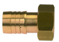 Raccord femelle ptr 1/4 diamètre nominal 6 - crans 7,5