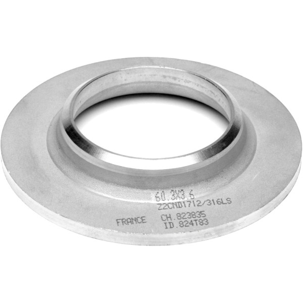 4cedn125col.a.soud.316l usineiso 139.7*5 collet a souder iso- usine- inox316l