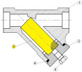 Tamis inox p 231 1/4-1/2