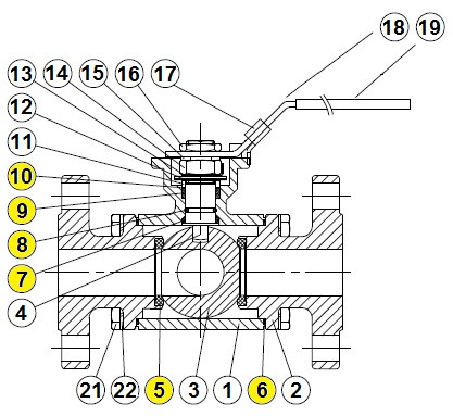 Kit jt 783mod dn25 nouveau modele