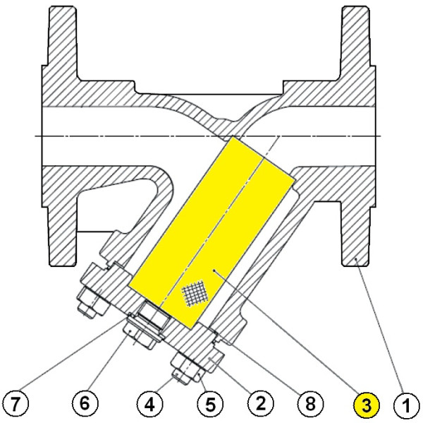 Tamis 235 dn 50 119x61.5 