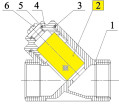 Tamis filtre 230mv dn3/4 d23,5 h40,5 1mm screen 230mv dn3/4 d23,5 h40,5 1mm