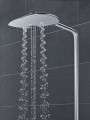 Colonne douche mitigeur thermostatique rainshower smartcontrol duo 360 chromé