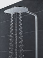 Colonne douche mitigeur thermostatique rainshower smartcontrol duo 360 chromé