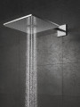 Set douche de tête et bras 430 mm, 2 jets rainshower smartactive 310 cube chromé