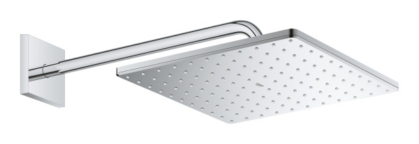 Ensemble douche de tête et bras 422 mm, 1 jet rainshower mono 310 cube chromé