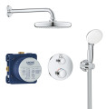 Set de douche avec tempesta 210 grohtherm chromé