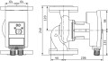 Circulateur à haut rendement wilo-yonos maxo 50/0,5-8 pn6/10 (2120649)