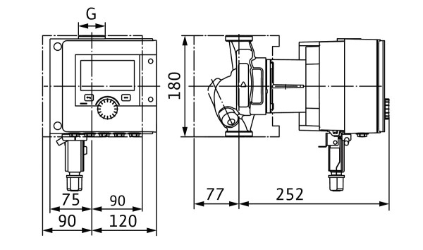 Circulateur intelligent wilo-stratos maxo 25/0,5-4-r7 (2217892)