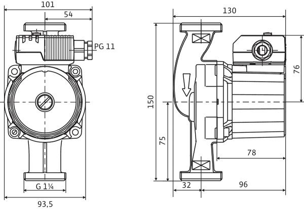 Circulateur ecs wilo-star-z20/4-3(150) (4081193)