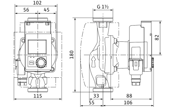 Wilo-stratos pico 25/0,5-6 (4244395)