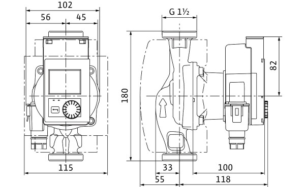 Wilo-stratos pico 25/0,5-8 (4244397)