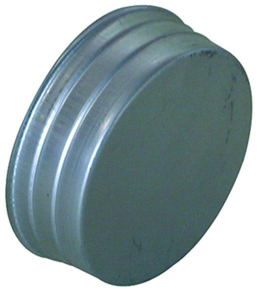 Aldes bmf aluminium - {diam} 355 mm - bouchon mâle / femelle