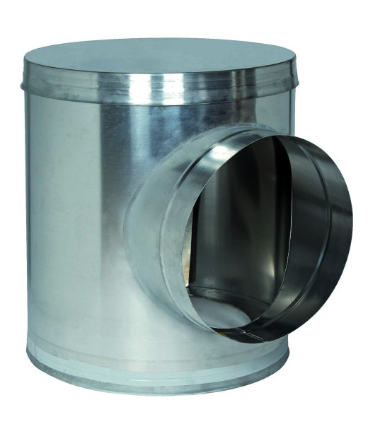 Aldes cpc aluminium - 355/500 mm - caisson piquage de comble