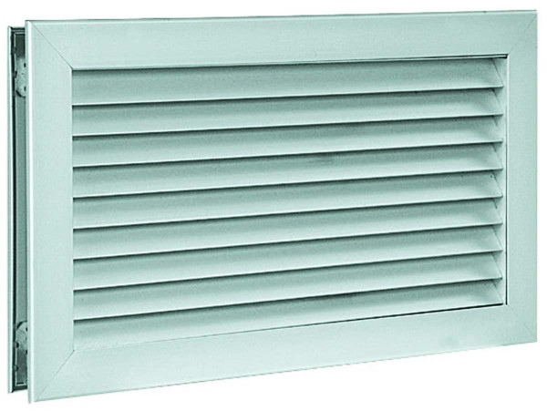 Aldes ac 181 -  500 x 300 mm - grille aluminium de transfert