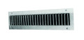 Aldes gd 102 f1 -  325 x  75 mm - grille simple déflexion sur conduit
