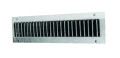 Aldes gd 102 d f1 -  825 x 225 mm - grille double déflexion sur conduit