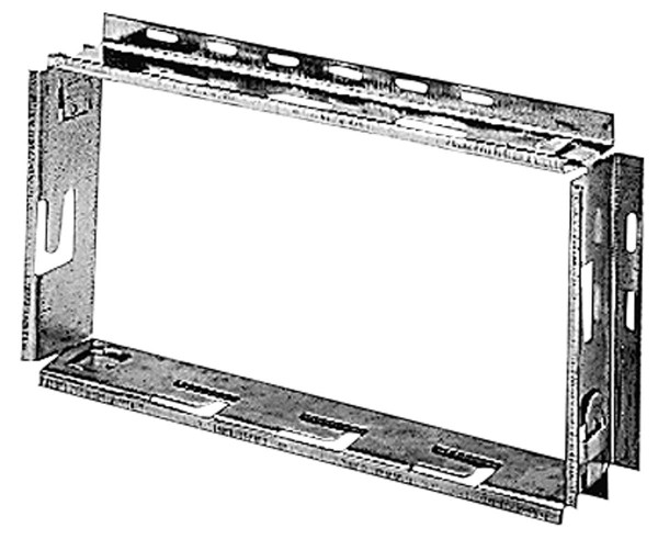 Aldes f 4 -  400 x 200 mm - contre cadre