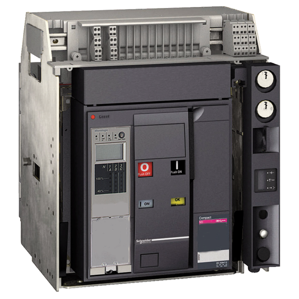 Compact ns630h - bloc coupure - 4p - 70ka - débrochable électrique