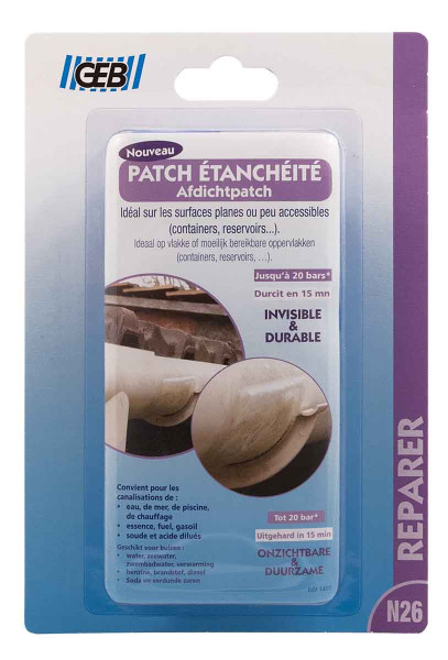 Patch etancheite 10  x 15  cm s/blister