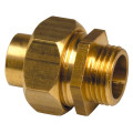 Union droit341gc cu 14-m 1/2" raccord laiton fer cuivre