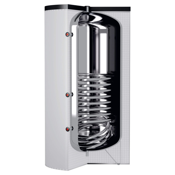 Préparateur ecs 800l inox 1 echangeur code 3103052010276