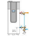 Kit de sécurité (gs siège inox gsli) pour chauffe eau vertical