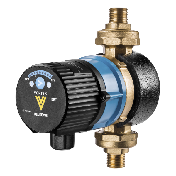 Circulateur vortex v155tr - thermostat avec vanne et clapet