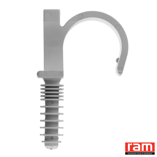 Sach 5 ramclip gris simple 28 mm