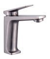 Mitigeur lavabo amanzi graphite cartouche Ø35 avec vidage métal thewa