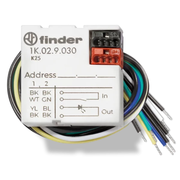 Interface knx universel, ip40, 4 entrées + 4 sorties, à encastrer  (1k049030)