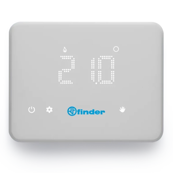 Thermostat bliss hebdomadaire 1 inv 5a, 4 piles 1,5v, wifi, blanc (1c9190030w07pas)