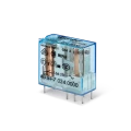 Relais circuit imprime 1rt 16a 14dc contacts agcdo pas 5mm lavable (406190140001)
