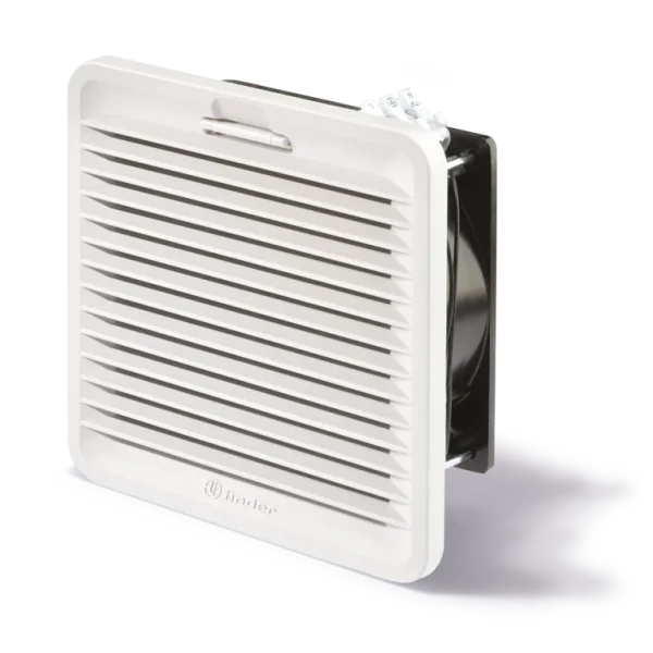 Ventilateur à filtre noir taille 1, 24v dc, 24 m³/h, push-in, ip54 (7f20902410200)